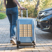 金フェイク箔個人結婚住所 シール (スーツケースインサイチュ)