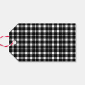 金フェイク箔応援新年のホリデーギフトラベル ギフトタグ (裏面横)