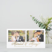 金フェイク箔結婚したとメリー2-Photo シーズンカード (スタンド正面)