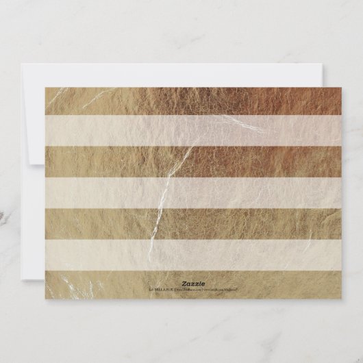 金フェイク箔結婚した及びメリー | 2015ホリデイ シーズンカード (裏面)