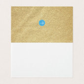 金フェイク箔 – 贈り物 (内部フラット)