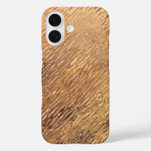 金フェイク線クリスマス Case-Mate iPhoneケース (裏面)