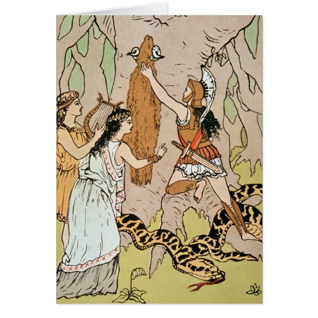 金フリースを握っているジェイソン (正面)