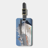 金プリンセスの遊航船 ラゲッジタグ (正面縦)