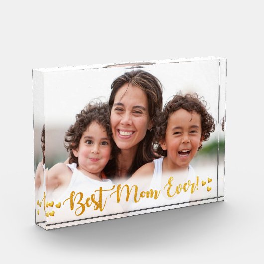 金ホイル最高のママエバー光縁ど フォトブロック (左)