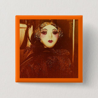 金ポートレート 缶バッジ