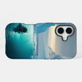 金メダルを獲る iPhone 16ケース (裏面横)