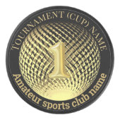 金メダル1位ホッケーチーム  アイスホッケーパック (正面)