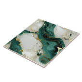 金メッキされたエメラルドフローセラミックタイル タイル (側面)