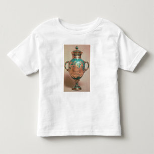 金メッキの中国趣味のチェルシーのつぼそしてふた トドラーTシャツ