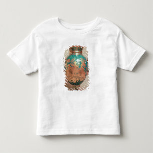 金メッキの中国趣味のチェルシーのつぼそしてふた トドラーTシャツ