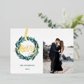 金メリーの聖降誕祭 箔シーズンカード (立ち正面)