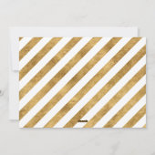 金メリーフェイク箔2写真クリスマス シーズンカード (裏面)