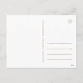 金メリーフェイク箔2枚の写真 シーズンポストカード (裏面)