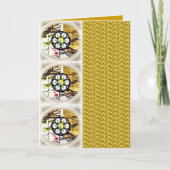 金モザイクカード カード (正面)