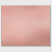 金モダンで魅力的なばら色の金ゴールドの金属一見 ラッピングペーパー (フラット)