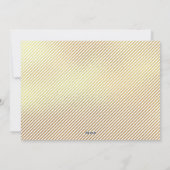 金モダンのクリスマス写真の挨拶 シーズンカード (裏面)