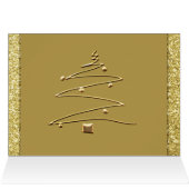 金モダンのクリスマス (内部横(上))