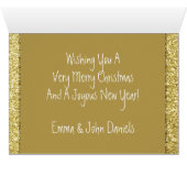 金モダンのクリスマス (内部横(下))