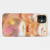 金モダンのリンゴ、バラ金ゴールド、 Case-Mate iPhoneケース (裏面(横))