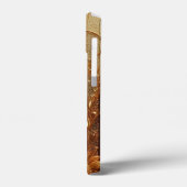 金モダンエレガントフローラ曲線 Case-Mate iPhoneケース (裏面 / 左)