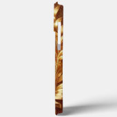 金モダンエレガントフローラ曲線 Case-Mate iPhoneケース (裏面 / 左)