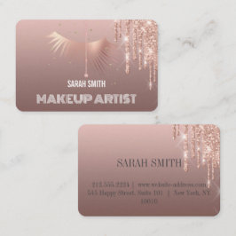 金モダンエレガント額バラ名刺をドロップ 名刺