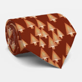 金モダン属のクリスマスツリー – 銅 ネクタイ (ロール)