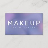 金モダン属メグラデーションークアーティスト 名刺 (正面)