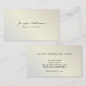 金モダン属ルクス 名刺 (正面/裏面)