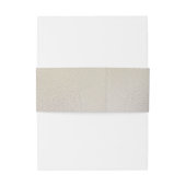 金モダン属箔ミニマル結婚式招待状 招待状ベリーバンド (裏面例)