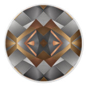 金モダン属 セラミックノブ (正面)