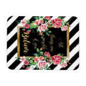 金モダン感動的引用文 マグネット (横)