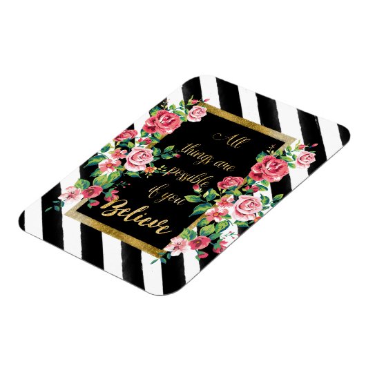 金モダン感動的引用文 マグネット (左側)