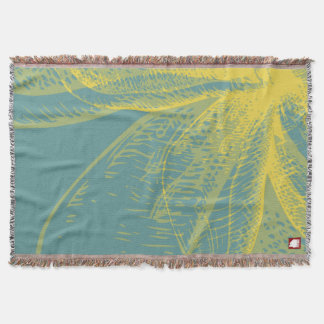 金モダン田花絵を描1 スローブランケット