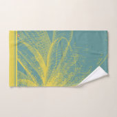 金モダン田花絵を描1by RD バスタオルセット (ハンドタオル)