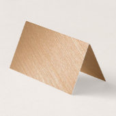 金モダン箔の写真日付カードを保存 名刺 (裏面)