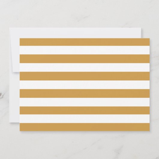 金モダン箔バルーン第6誕生日写真 招待状 (裏面)