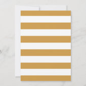 金モダン箔バルーン7誕生日 招待状 (裏面)