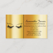 金モダン箔フェイクとブラックラッシュ技術者 名刺 (裏面)