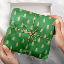 金モダン箔フェイククリスマスツリーのはっきりした色