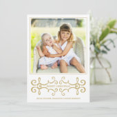 金モダン箔フェイク白点 シーズンカード (スタンド正面)