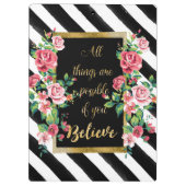 金モダン色引用文 クリップボード (裏面)