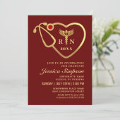 金モダン金看護学校卒業会 招待状 (スタンド正面)