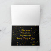 金ユニコーンの星(黒い背景) シーズンカード (内部)