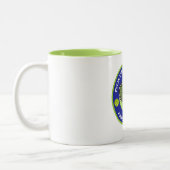 金ラケットマグ ツートーンマグカップ (左)