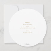 金リース|の休日の写真カード シーズンカード (裏面)