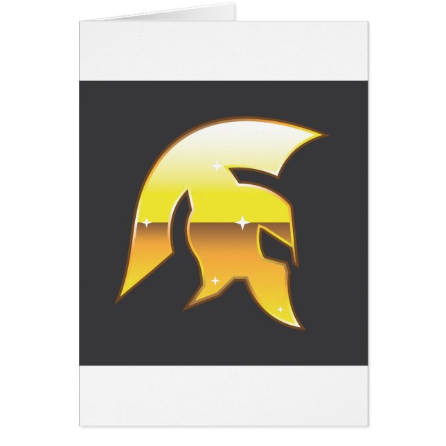 金ローマのヘルメット (正面)