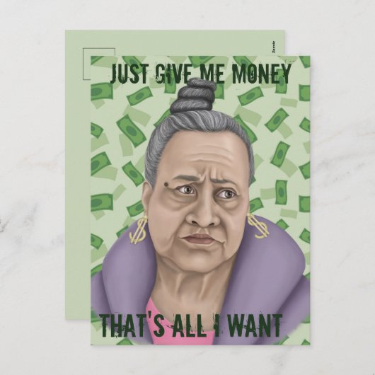 金与えだけ シーズンポストカード (正面/裏面)