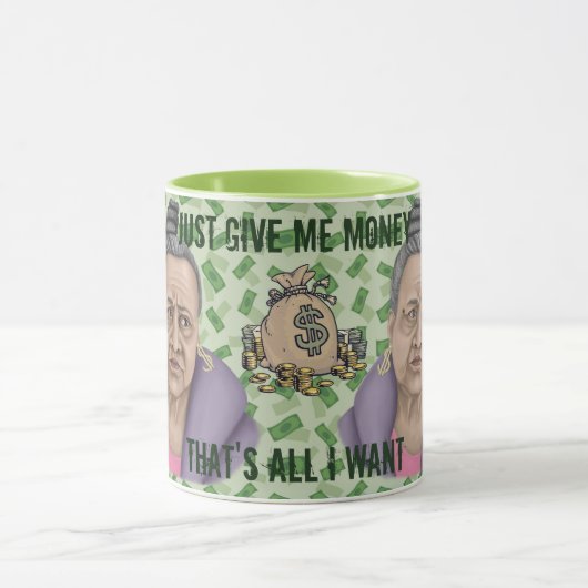 金与えだけ マグカップ (中央)